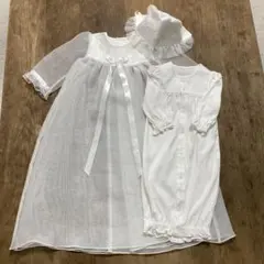 【お宮参り•セレモニー】赤ちゃんの城　3点セット