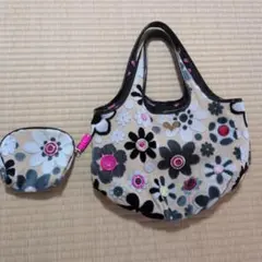 かなり値下げ‼️Think Bee! トートバッグ ポーチ付き 花柄のサムネイル
