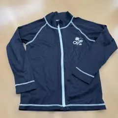 オーシャンパシフィック　キッズ ラッシュガード 長袖130ブラック