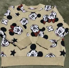 ミッキーマウス ニットセーター 110cm