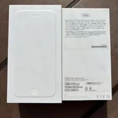 iPhone 128GB ホワイト 空箱