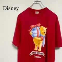 【レア】90s Disney プーさん カラーTシャツ USA 製