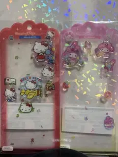 【正規品】ドロップジェリーシール　ハローキティ　マイメロ　2枚セット