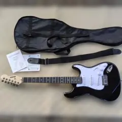 エレキギター セルダー 超美品 ストラトキャスター ブラック 送料込