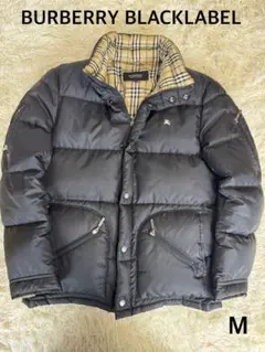 BURBERRY BLACKLABEL ダウンジャケット ノバチェック　サイズM