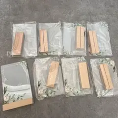 テーブルナンバースタンド8セット