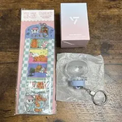 SEVENTEEN セブチ ボンボンイ ライトスティック パーツキーリング