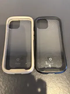 iFace iPhone15ケース ベージュ　ブラック 2個セット