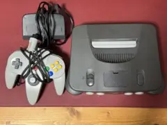 Nintendo 64 本体 コントローラー付き グレー