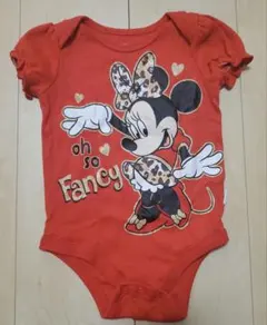 アメリカヴィンテージ　ミニーちゃんロンパース　12M