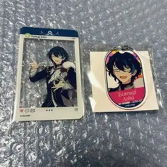 あんスタ　カラオケの鉄人　カラ鉄　アクキー　アクリルカード　青葉つむぎ
