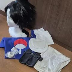 うちはサスケ コスプレ ウィッグ 衣装 セット
