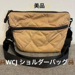 【WCJ】キルティング ショルダーバッグ ベージュのサムネイル