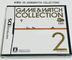 未開封 Nintendo DS GAME & WATCH COLLECTION2