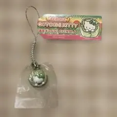 ハローキティ　根付け　ストラップ　群馬限定　高原キャベツ!