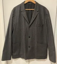 COS / コス　グレー テーラードジャケット　カシミア、ウール
