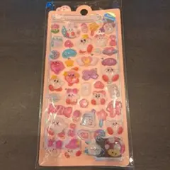 星のカービィ　ボンボンドロップ風シール