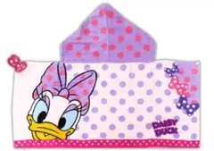 デイジーダック、ミッキーマウス フード付きタオル、ブランケット