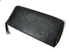 LOUIS VUITTON ポルトフォイユ クレマンス エピ ノワール 長財布