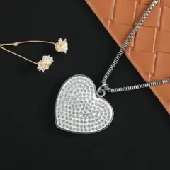 値下げ✨️レディースハートペンダントネックレス