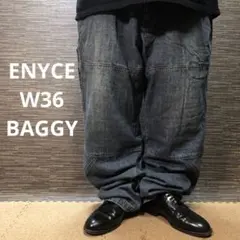 ENYCE ❗️希少デザイン　渋い　バギーパンツ　W36 HIPHOPのサムネイル