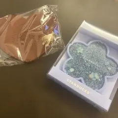 スターバックス2026 シリコンコースター2個セット　トイプーとキラキラ