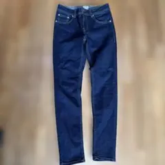 RODEO CROWNS スキニーデニム ダークブルー