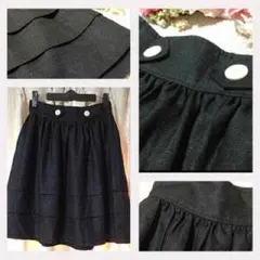 美品♡上品レディフリルスカート(ジルスチュアート.アクアガール)