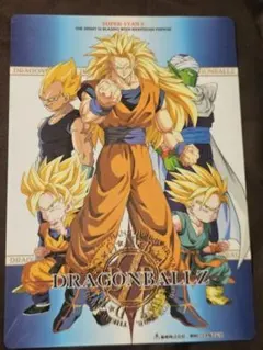 激レア】ドラゴンボールGT 孫悟空＆トランクス＆パン＆ギル 下敷き