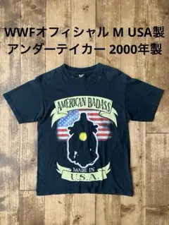 WWF UNDERTAKERアンダーテイカー Tシャツ M USA製 2000年のサムネイル