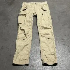 Ralph Lauren 90sパラシュートパンツ ギミックパンツ ジップアップ