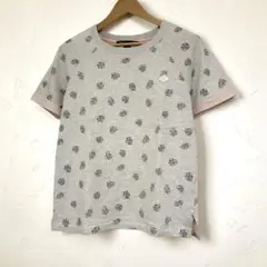マークバイマークジェイコブス スウェットTシャツ 半袖 総柄 グレー ピンクのサムネイル