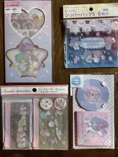 Little Twin Stars & Sanrio 文房具セット