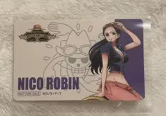 ONE PIECE 特典 ICカード風ステッカー ロビン
