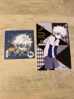 キルア　ウエハース　シール　銀だこ　ハンターハンター　HUNTER×HUNTER