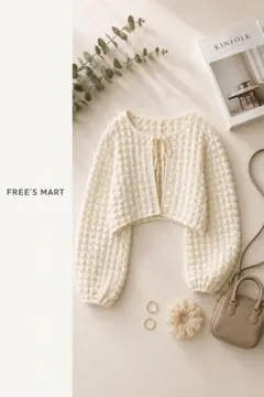前後2Wayぽこぽこ長袖ブラウス FREE'S MART フリーズ マートのサムネイル