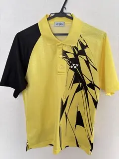 YONEX バドミントン ウェア シャツ イエロー ブラック Mサイズのサムネイル