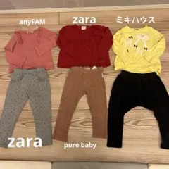 サイズ100 長袖　Tシャツ　ボトムス　セット　レギンス