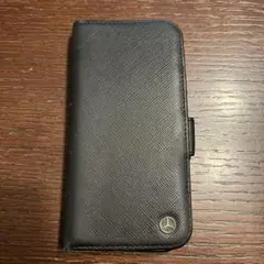 iPhone15pro Mercedes-Benz 手帳型ケース ブラック