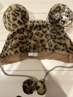 ディズニー ファンキャップ ヒョウ柄