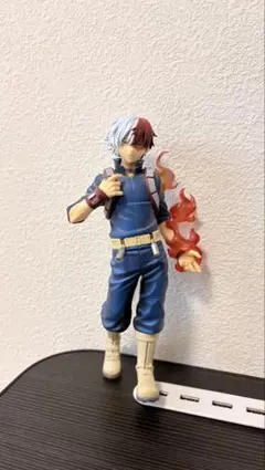 轟焦凍 フィギュア 炎エフェクト付き