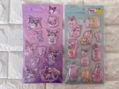 サンリオ シャカシャカシール シェイカーステッカーズ ２枚