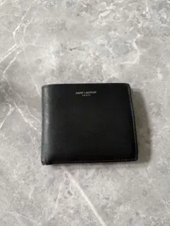 SAINT LAURENT PARIS 二つ折り財布 ブラックのサムネイル