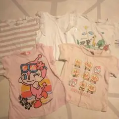 アンパンマン　ドキンちゃん　無印　Tシャツセット　まとめ売り　90サイズ