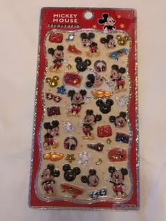 ミッキーマウス プチドロップステッカー
