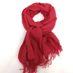 Loro Piana カシミヤシルク フリンジストール濃 ピンクのサムネイル
