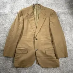 ケント　ウール100% テーラードジャケット　裏地キュプラ　ビジネス　ベージュ