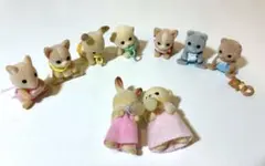 シルバニアファミリー　赤ちゃん9体セット