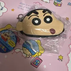 クレヨンしんちゃん　シリコンフェイスポーチ