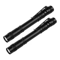 【2個入り】LED懐中電灯 小型 アルミ合金製 ハンディライト